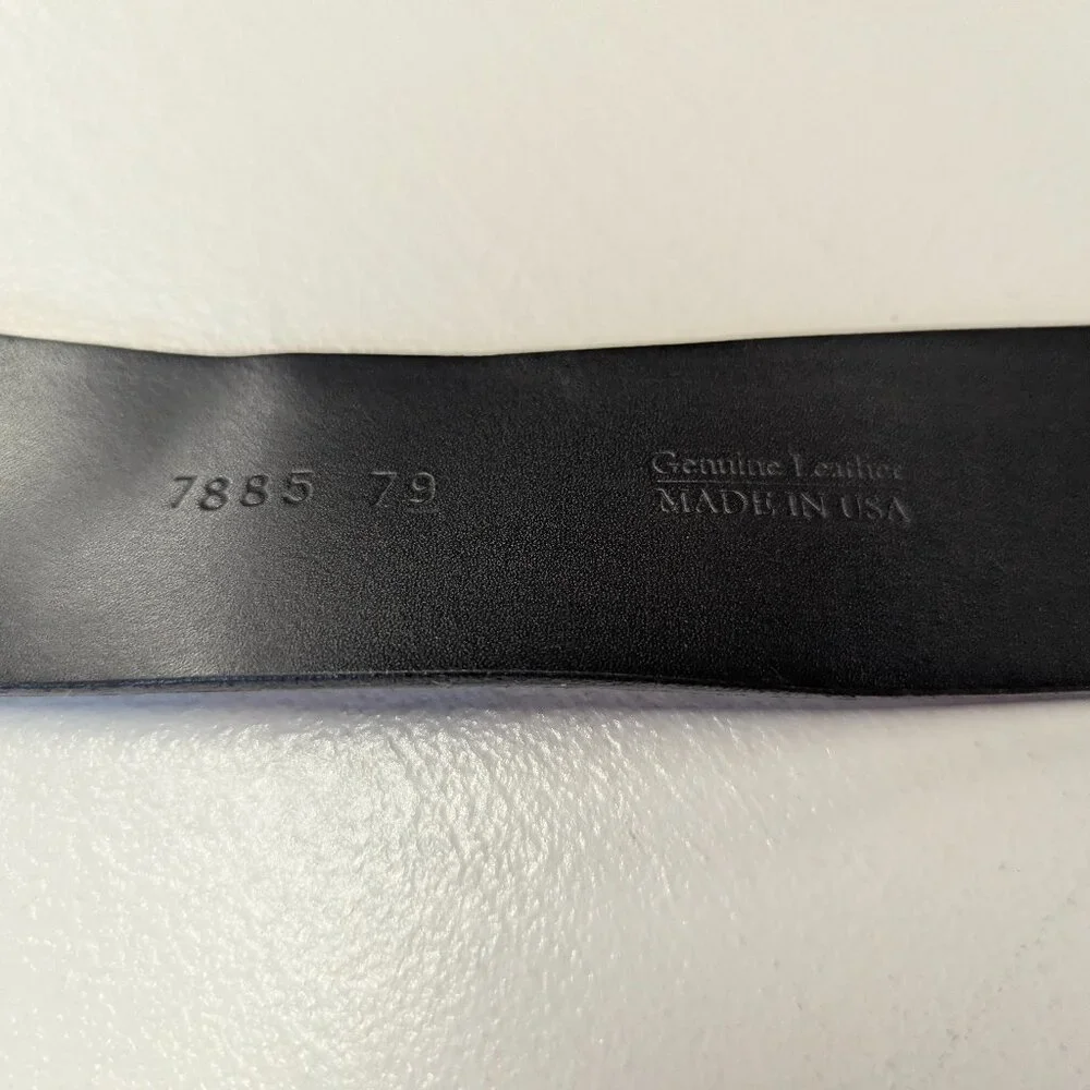 WCM New York Genuine Leather Size Medium Comic Strip Belt